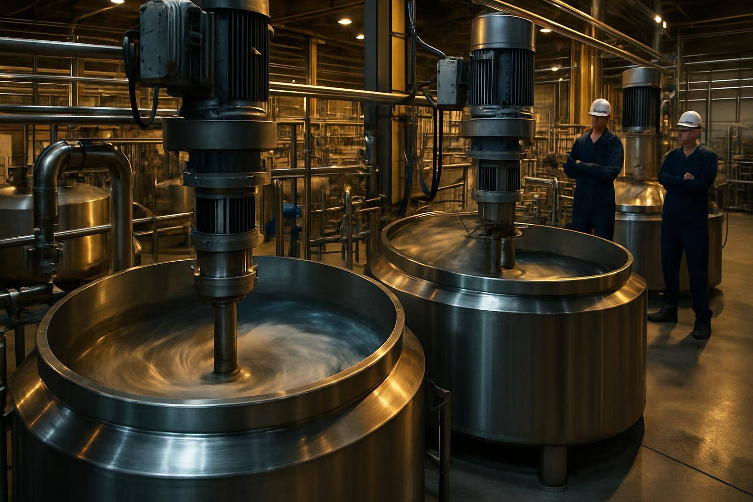 Mieszadła przemysłowe – klucz do efektywnej produkcji w zakładach mazowieckich